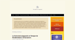 Desktop Screenshot of ecumenica.org.ar