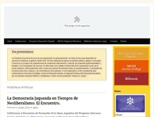 Tablet Screenshot of ecumenica.org.ar